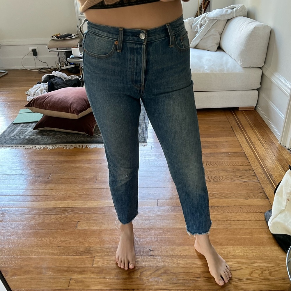 Levi’s White Oak Denim straight Jeans